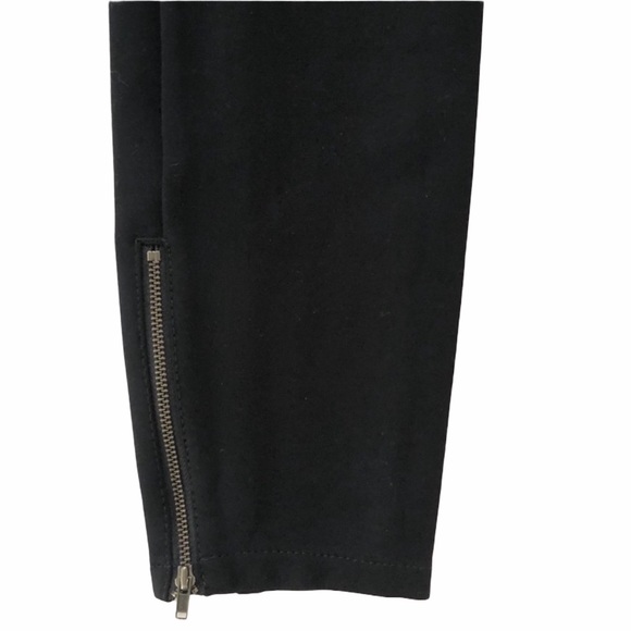 Anthropologie The Essential Slim Black Knit Trousers Size 8 NWOT - Picture 6 of 8